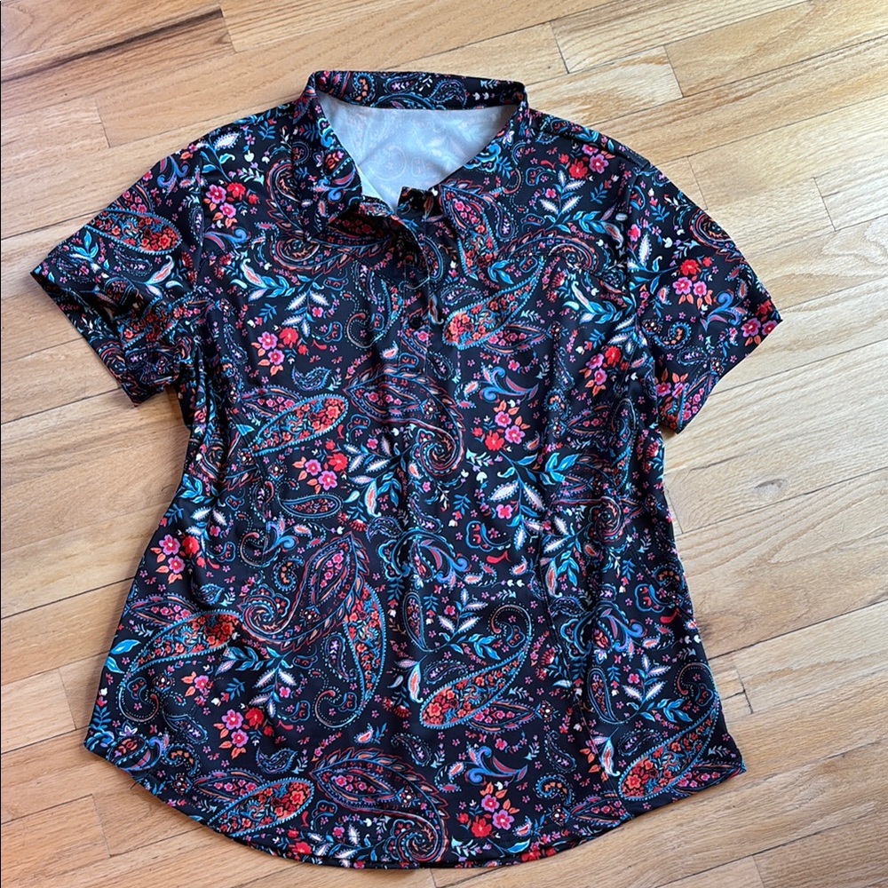 TFSDOD Women’s golf polo.